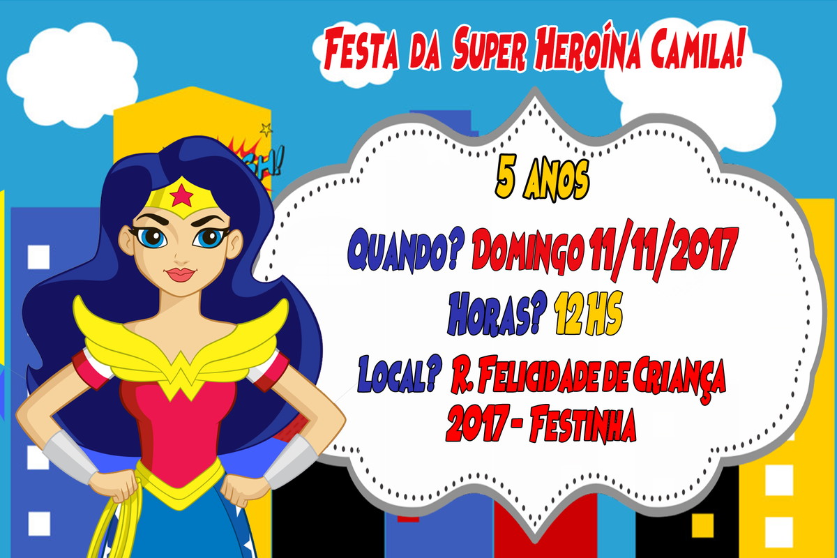 site:elo7.com.br Lembrancinha Super Heroínas