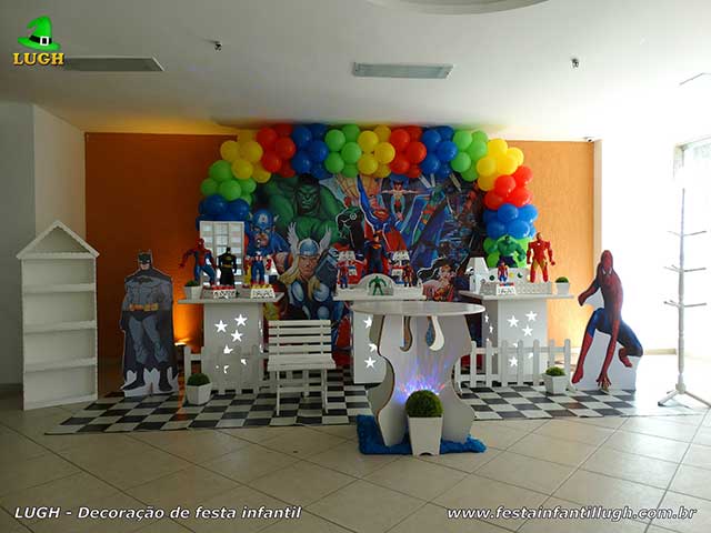 Decoração Festa Heróis