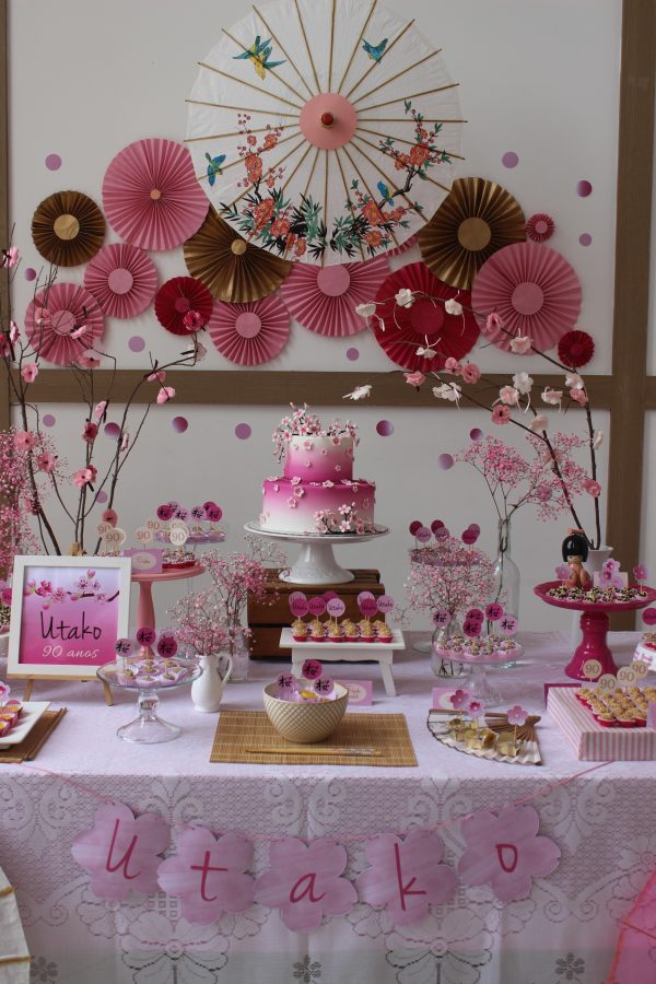 Decoração Festa Sakura