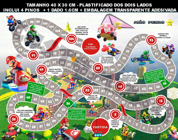 site:elo7.com.br Lembrancinha Mario Kart