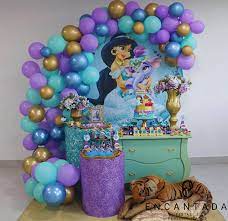 Decoração Festa Aladdin e Jasmine