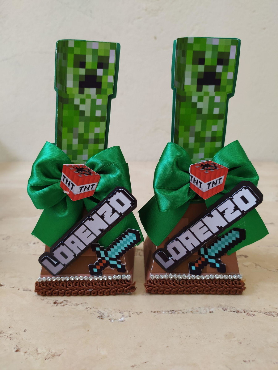 site:elo7.com.br Lembrancinha Minecraft