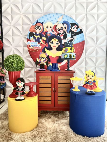 Decoração Festa Super Heroínas