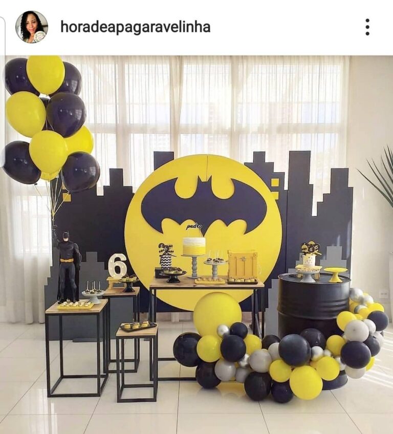 Decoração Festa Batman