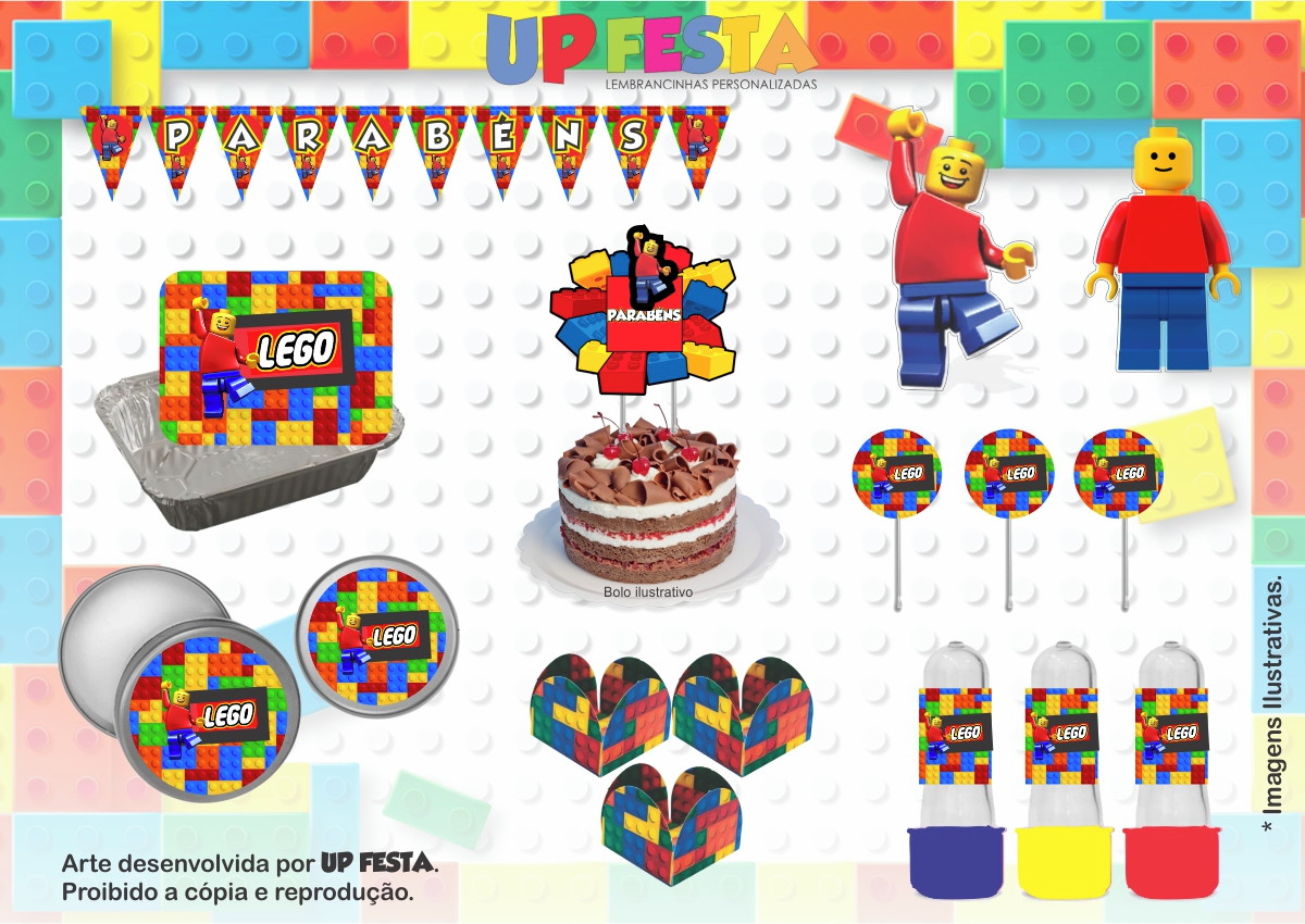 site:elo7.com.br Lembrancinha Lego