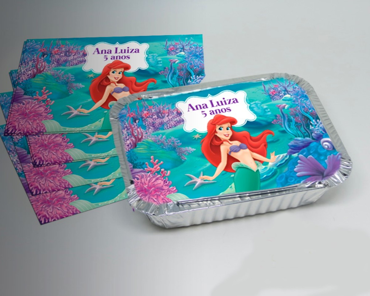 site:elo7.com.br Lembrancinha Ariel Pequena Sereia