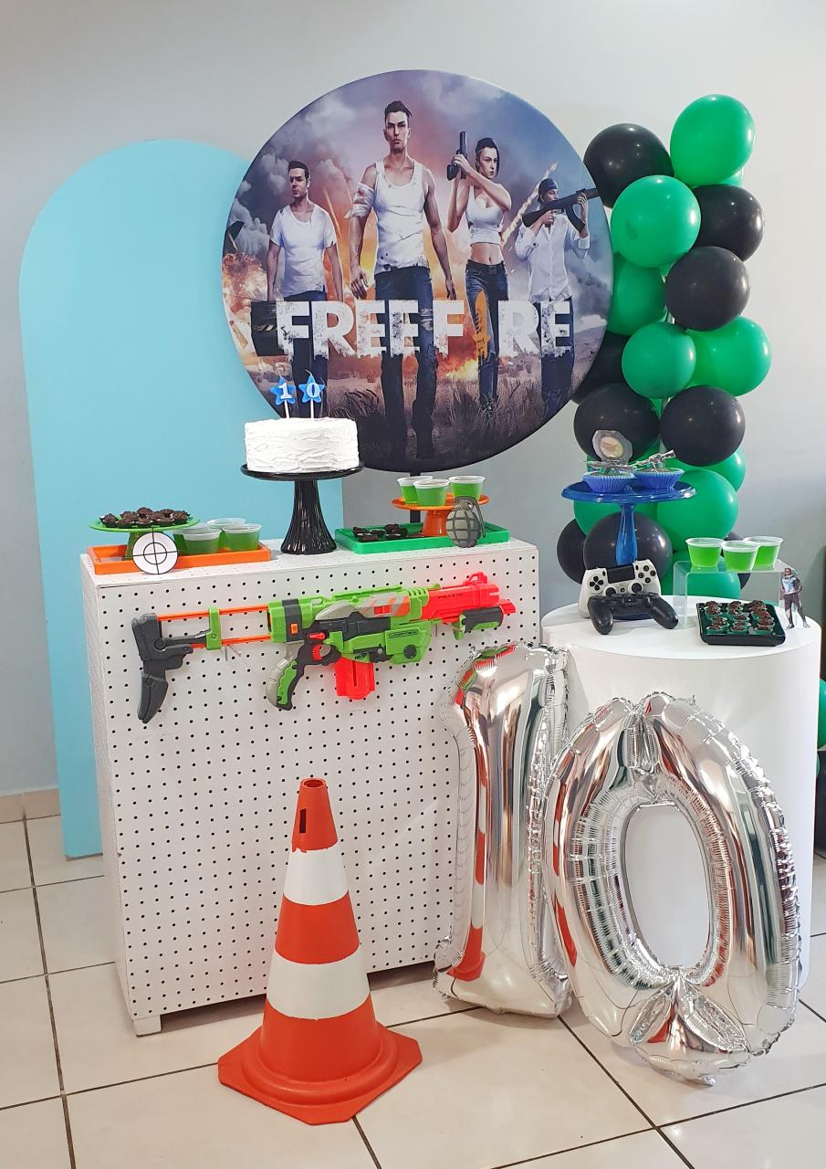 Decoração Festa Free Fire