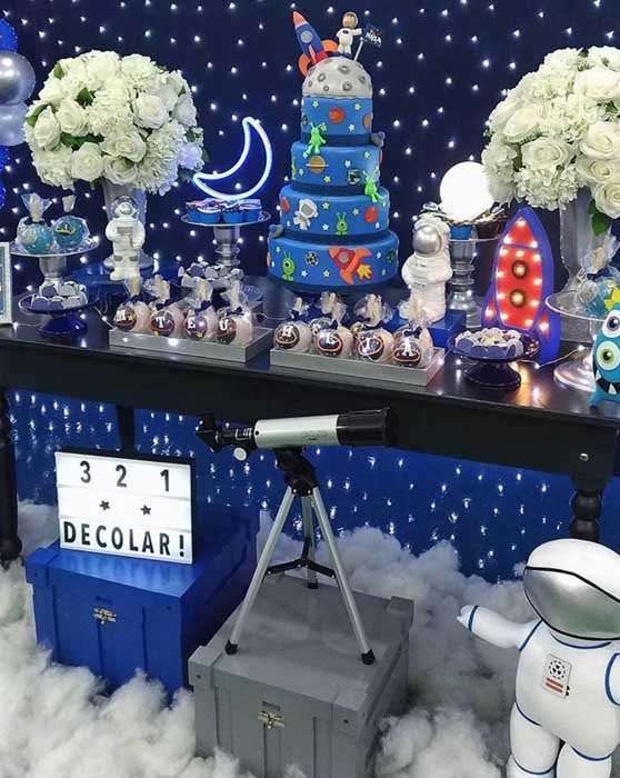 Decoração Festa Astronauta