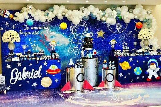 Decoração Festa Astronauta