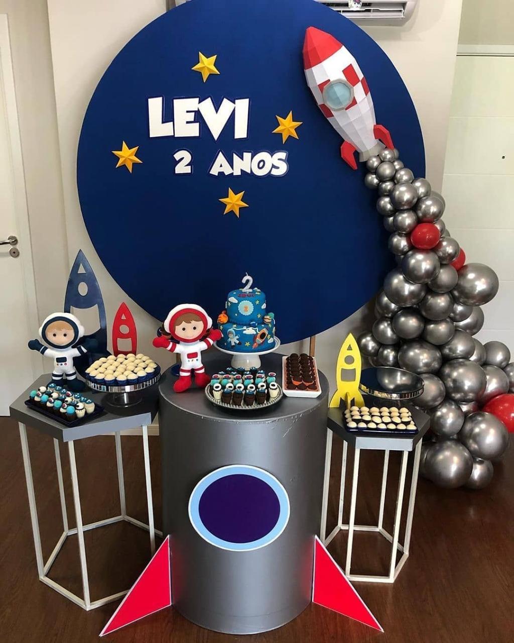 Decoração Festa Astronauta