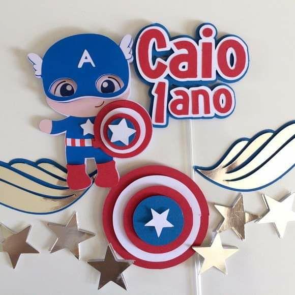 bolo-capitao-america