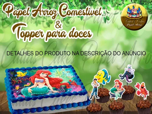 bolo-ariel-pequena-sereia